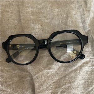 MCM blue tortoiseshell glasses NWT